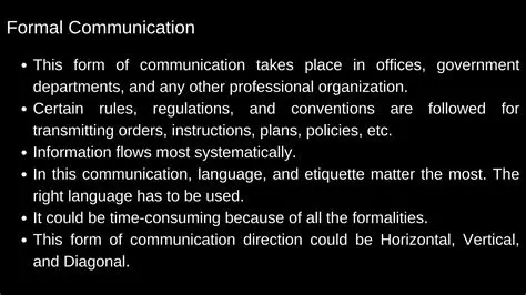 Formalities and Conventions