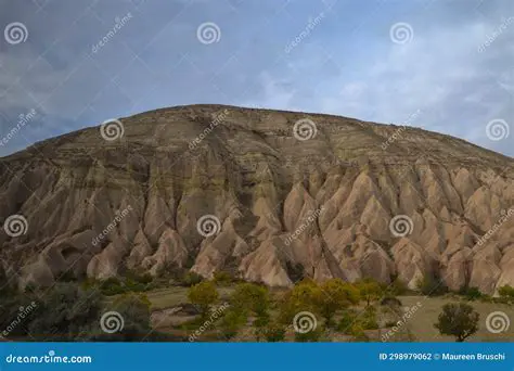 Formation of unique landscapes
