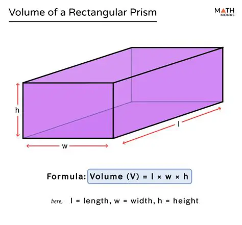Formula for Volume of a Rectangular Prism