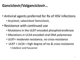 Foscarnet: A Lifesaving Antiviral in Challenging Clinical Scenarios
