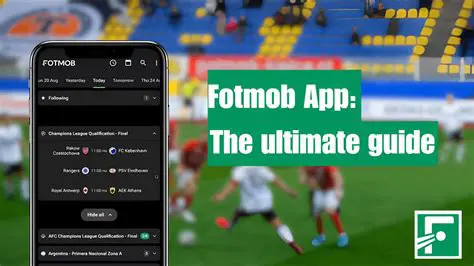 FotMob: The Ultimate Companion for Every Football Fanatic