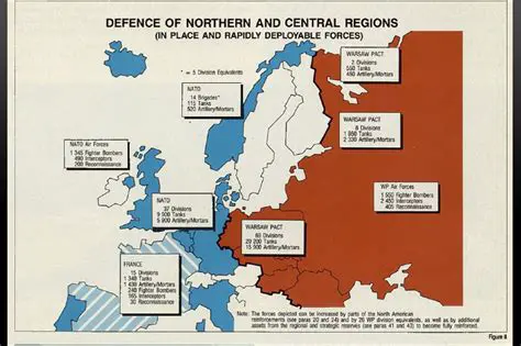 Four Warsaw Pact Countries That Border NATO Members