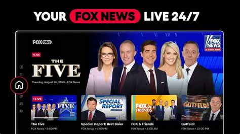 Fox TV Live Now: Your Guide to Streaming News, Sports, and Entertainment
