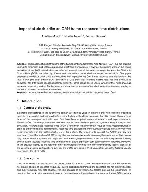 Frame response time distributions