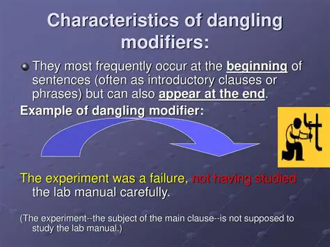 Frequently Asked Questions About Dangling Modifiers