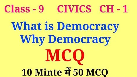 Frequently Asked Questions About Democracy