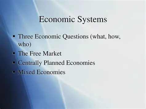 Frequently Asked Questions About Economic Systems