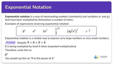 Frequently Asked Questions About Exponential Notation