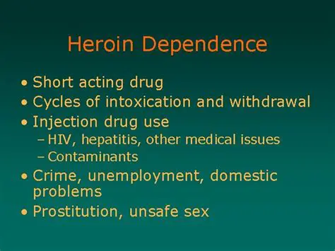 Frequently Asked Questions About Heroin Tolerance and Dependence