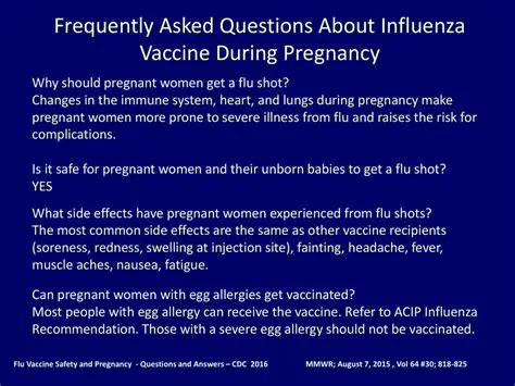 Frequently Asked Questions About Influenza