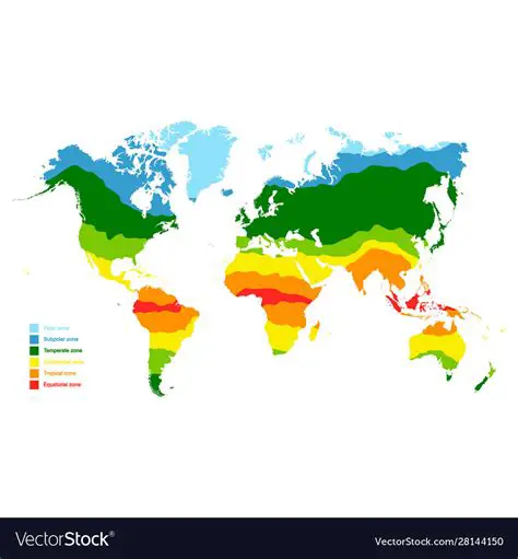 Full Color Climate and Relief Maps