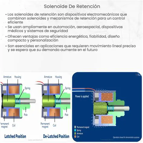 Funcionamiento del solenoide