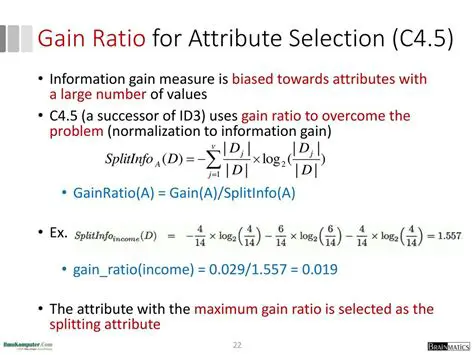 Gain Ratio Attribute Selection