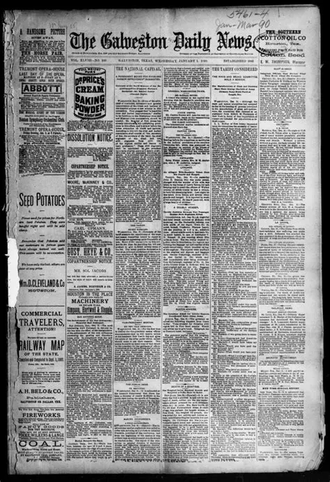 Exploring the Galveston County Daily News Archives: A Treasure Trove of Local History