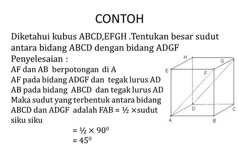 Gambaran Umum Kubus ABCDEFGH