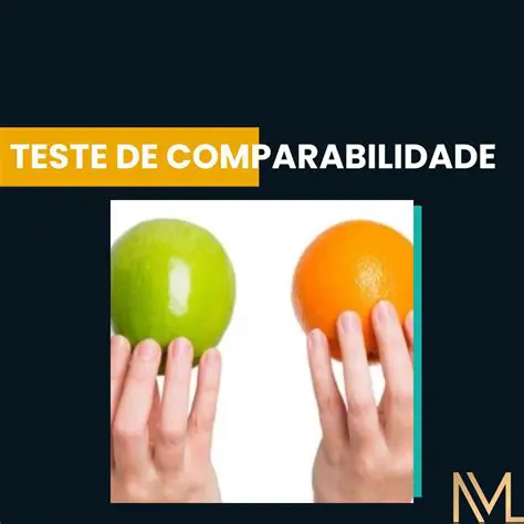 Garantia de Comparabilidade