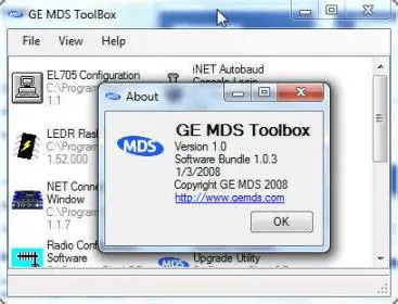 GE MDS Toolbox Documentation