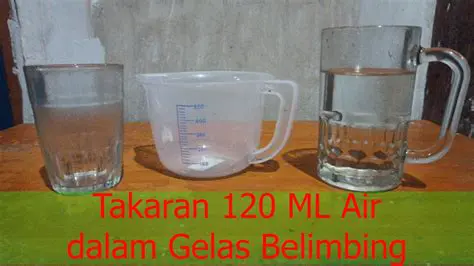 Gelas dan Ember yang Sama Besar