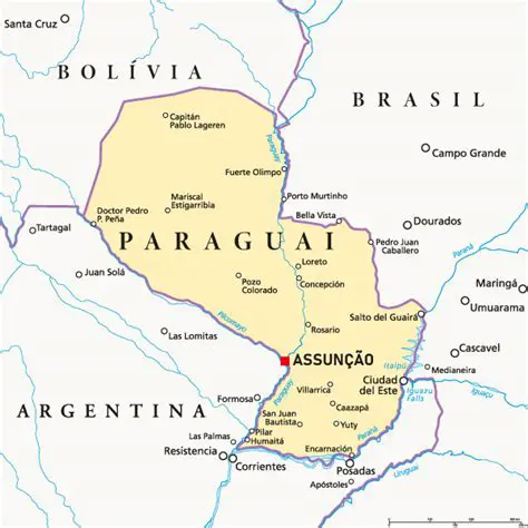 Geografia do Paraguai e Brasil