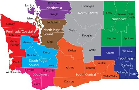 Geographic Regions in Washington