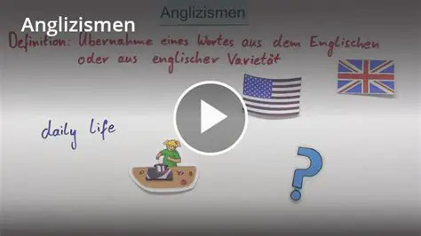 Geschichte der Anglicismen