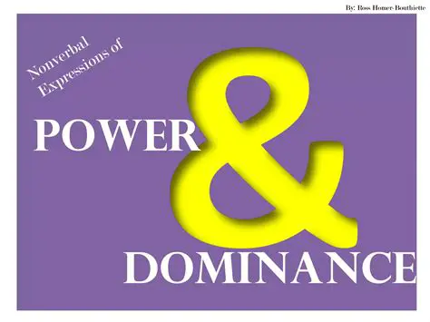 Gestures of Power and Dominance