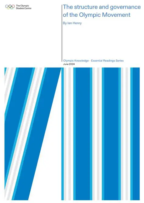 Governance of the Olympic movement