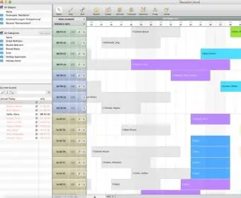 Graphical Reservation Schedule