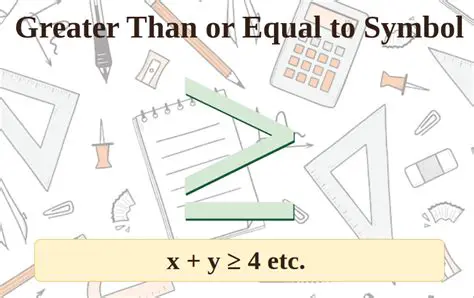 Greater Than or Equal To Constraints