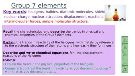 Unveiling Group 7 Elements: What You Need to Know About the Halogens