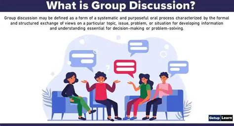 Group Discussion and Clear Expression of Ideas
