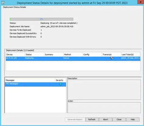 GUI dialog and report creation