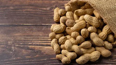 Gunakan kacang tanah yang segar