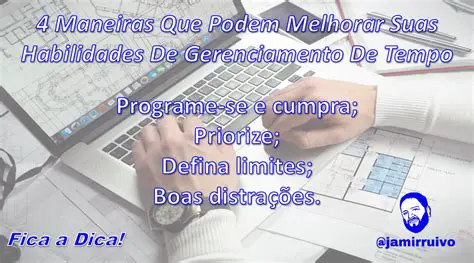 Habilidades de gerenciamento de tempo