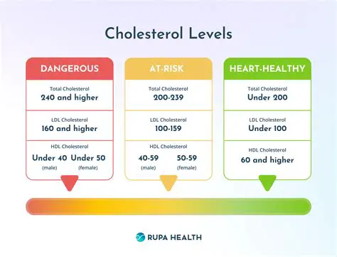 Healthy cholesterol levels