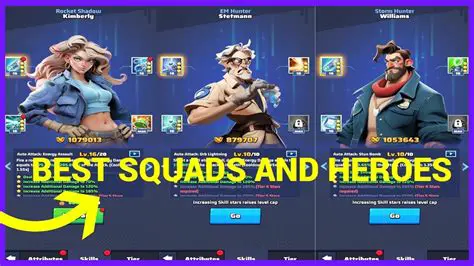 Hero Squads and Card Units