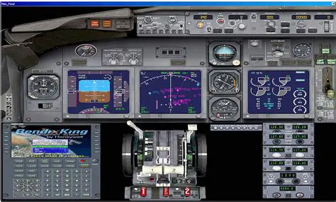 Highly detailed 2D instrument panel
