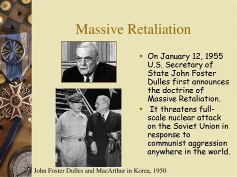 History of Massive Retaliation