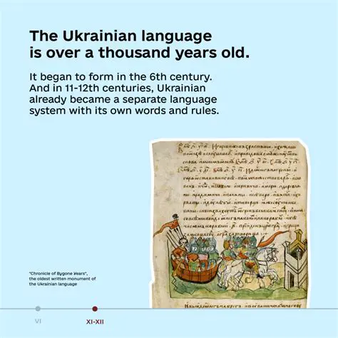 History of the Ukrainian Language