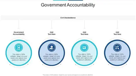 Holding the government accountable