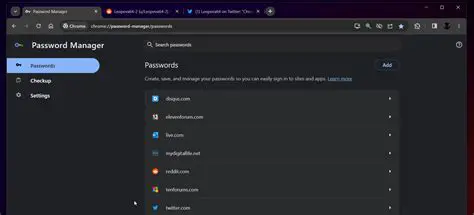 How Chrome Password Manager Stores Passwords