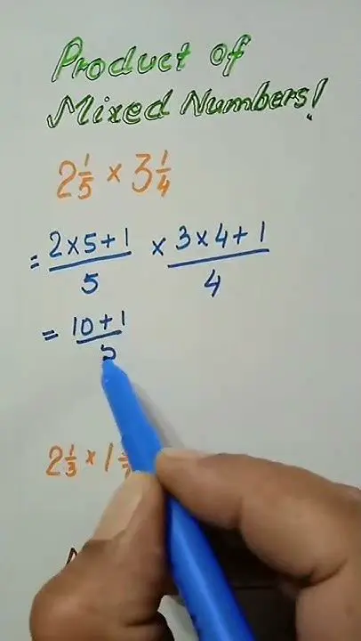 How to Calculate the Product of Mixed Numbers