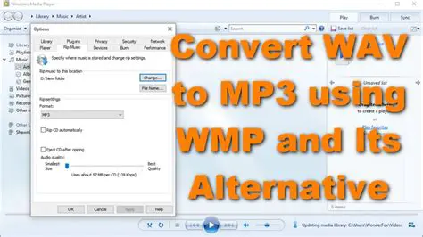 How to Convert Wave Files to MP3 Using a WAVE to MP3 Transformer