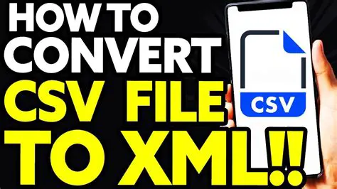 How to Convert XML to CSV using a Batch File
