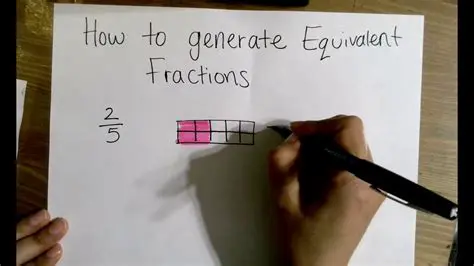 How to Create Equivalent Fractions