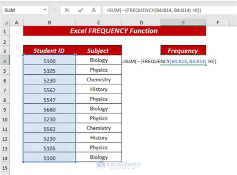 How to Find the Frequency of a Number