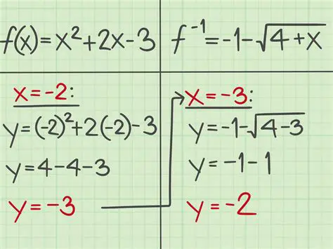 How to Find the Inverse of a Quadratic Function