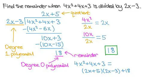 How to Find the Quotient of a Polynomial