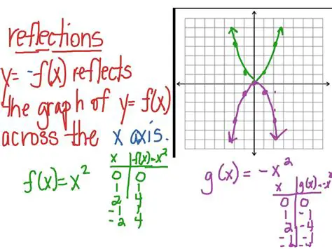 How to Identify Reflections Across Both Axes