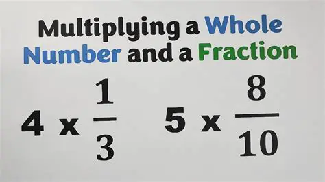 How to Multiply a Whole Number and a Fraction